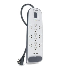12 Outlet Surge Protector with USB Charging