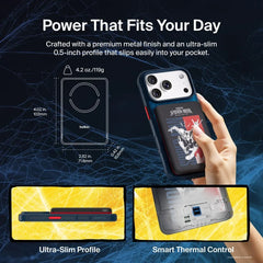 Slim Magnetic Power Bank 5K