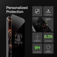 Anaheim Ducks Custom Glass Screen Protector