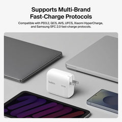 USB-C GaN Wall Charger 100W + USB-C Cable