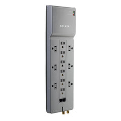 12-Outlet Home/Office Surge Protector w/Phone/Ethernet/Coax Protection