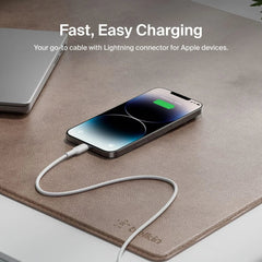 USB-C Cable with Lightning Connector, 3.3ft/1m, White