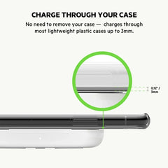 10W Wireless Charging Pad + QC 3.0 Wall Charger + Cable