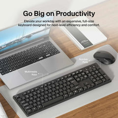 Wireless Keyboard and Mouse Combo