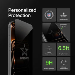 Dallas Cowboys Custom Glass Screen Protector