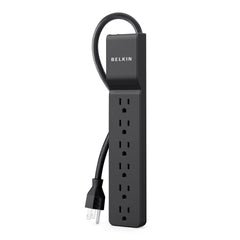 6-Outlet Home/Office Surge Protector, 4 ft. Cord